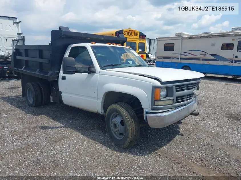 1996 Chevrolet Gmt-400 K3500 VIN: 1GBJK34J2TE186915 Lot: 45529142