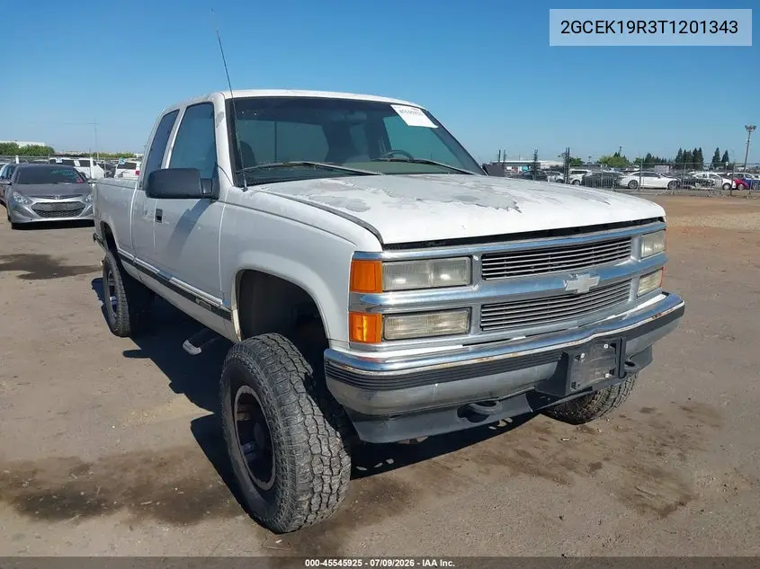 1996 Chevrolet Gmt-400 K1500 VIN: 2GCEK19R3T1201343 Lot: 45545925