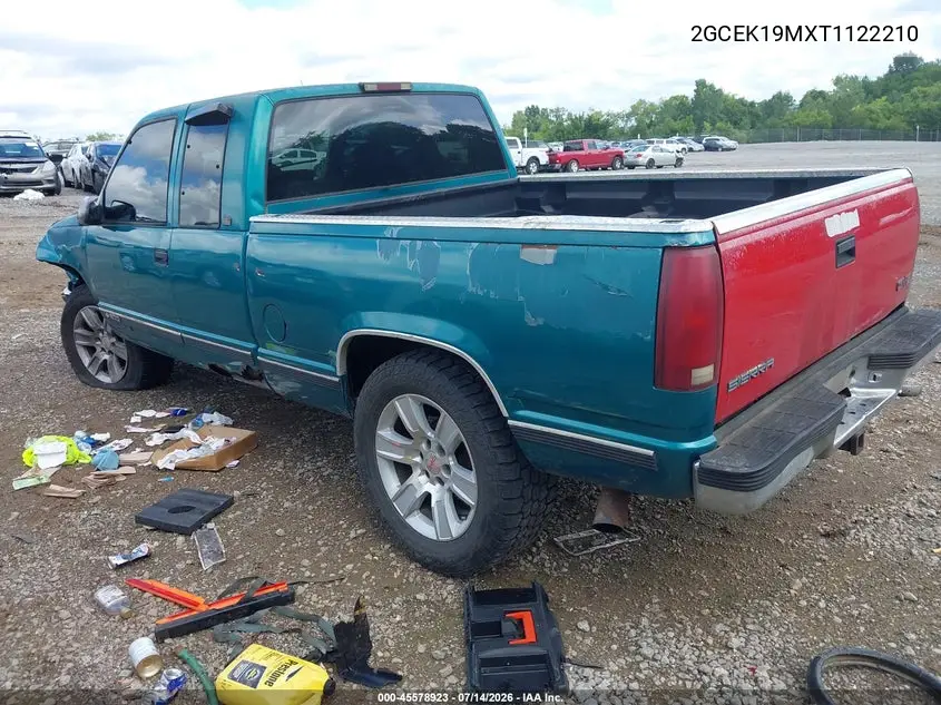 1996 Chevrolet Gmt-400 K1500 VIN: 2GCEK19MXT1122210 Lot: 45578923
