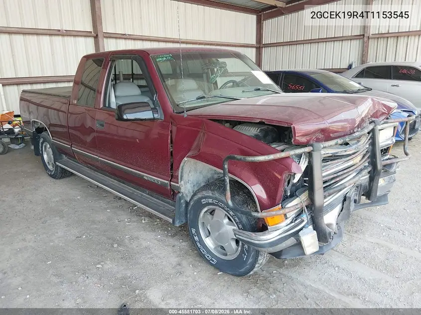 1996 Chevrolet Gmt-400 K1500 VIN: 2GCEK19R4T1153545 Lot: 45581703