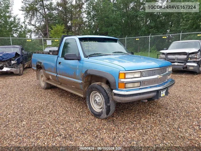 1997 Chevrolet Gmt-400 K2500 VIN: 1GCGK24R4VE167324 Lot: 30090826