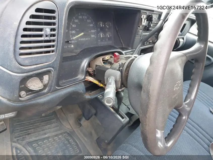 1997 Chevrolet Gmt-400 K2500 VIN: 1GCGK24R4VE167324 Lot: 30090826