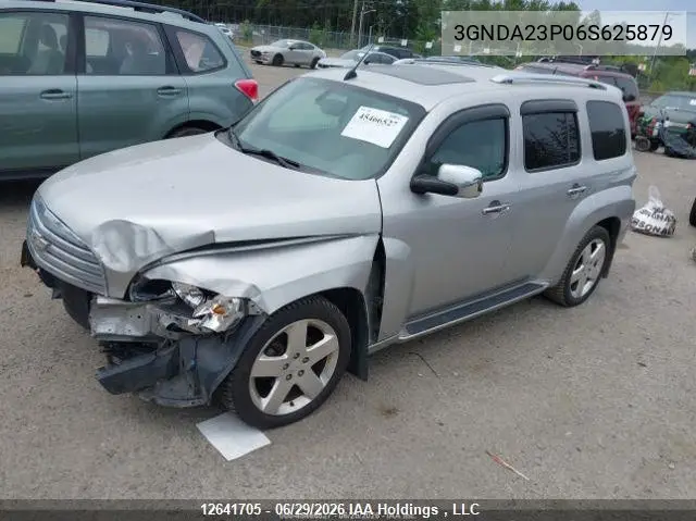 2006 Chevrolet Hhr Lt VIN: 3GNDA23P06S625879 Lot: 12641705