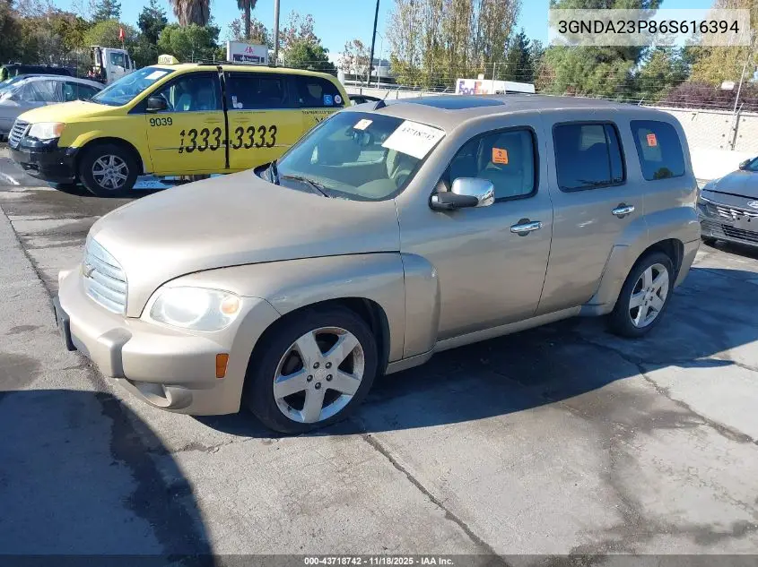 3GNDA23P86S616394 2006 Chevrolet Hhr Lt