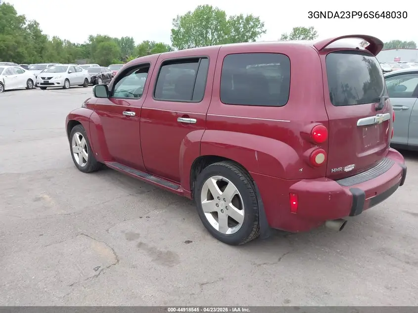 2006 Chevrolet Hhr Lt VIN: 3GNDA23P96S648030 Lot: 44918545
