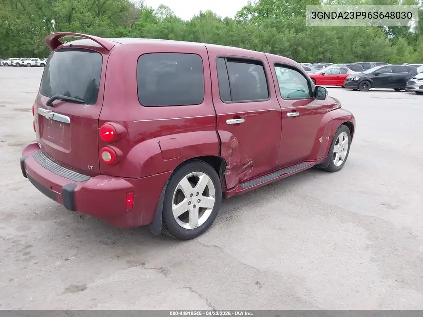 2006 Chevrolet Hhr Lt VIN: 3GNDA23P96S648030 Lot: 44918545