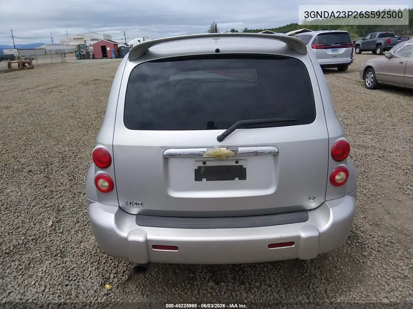 2006 Chevrolet Hhr Lt VIN: 3GNDA23P26S592500 Lot: 45225995