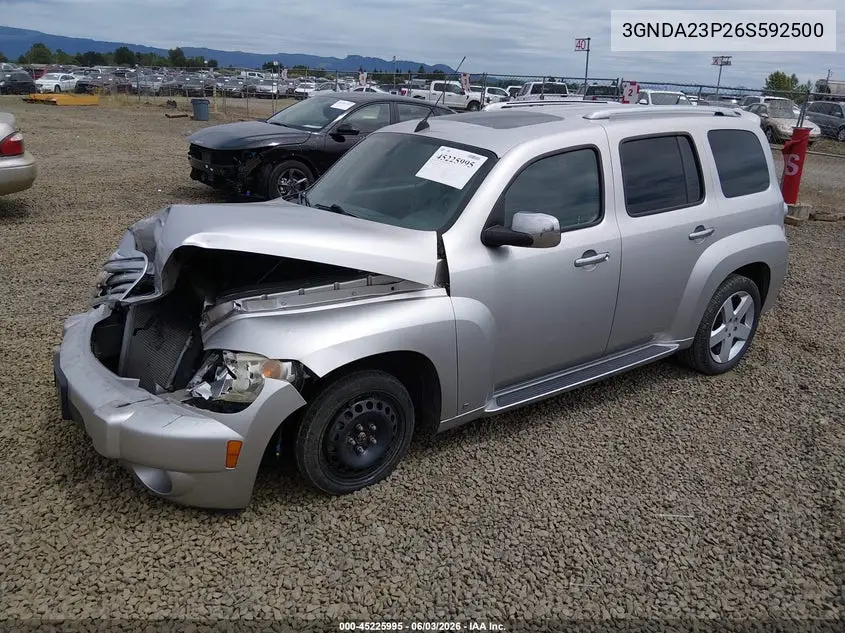 2006 Chevrolet Hhr Lt VIN: 3GNDA23P26S592500 Lot: 45225995