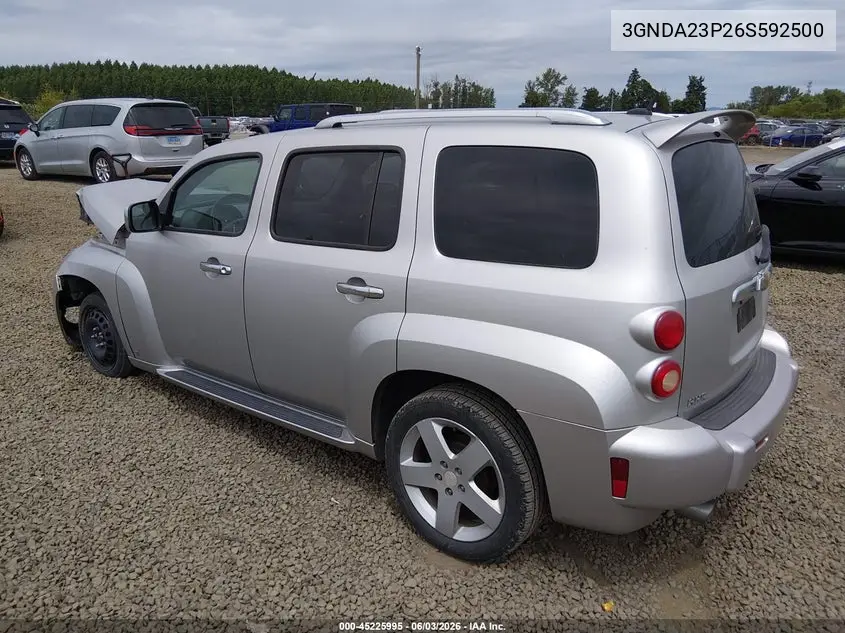 2006 Chevrolet Hhr Lt VIN: 3GNDA23P26S592500 Lot: 45225995