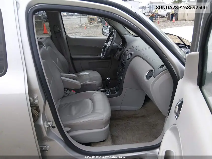2006 Chevrolet Hhr Lt VIN: 3GNDA23P26S592500 Lot: 45225995