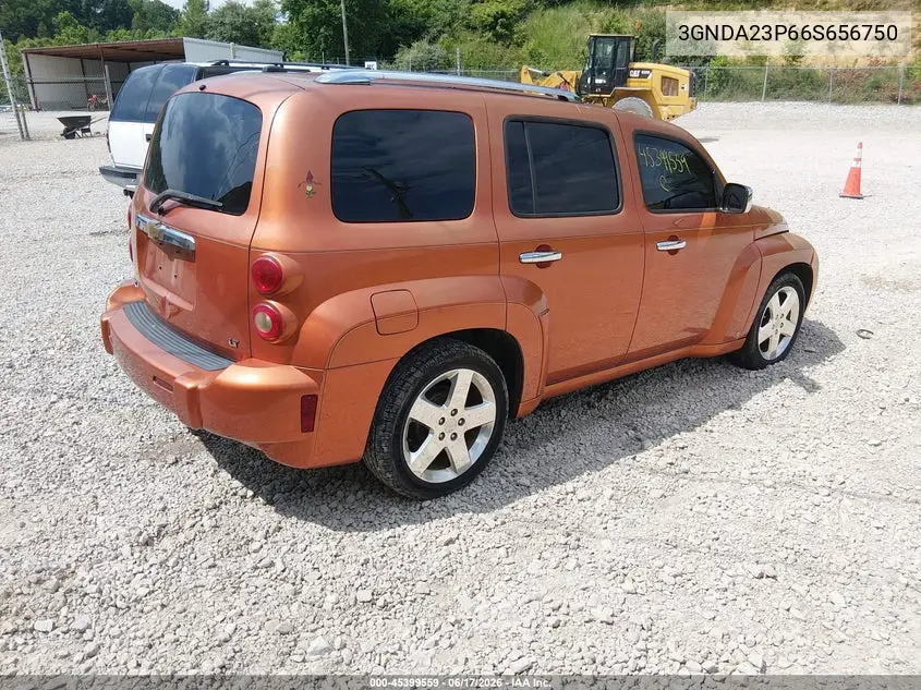 2006 Chevrolet Hhr Lt VIN: 3GNDA23P66S656750 Lot: 45399559