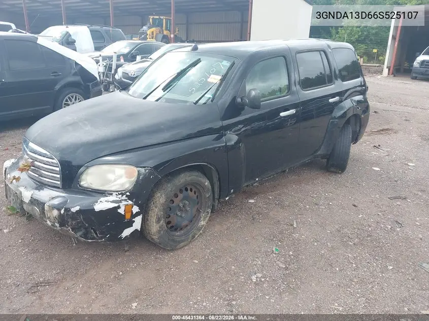 2006 Chevrolet Hhr Ls VIN: 3GNDA13D66S525107 Lot: 45431364