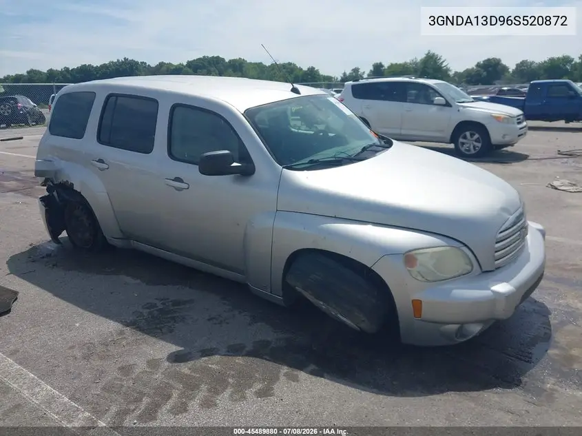 2006 Chevrolet Hhr Ls VIN: 3GNDA13D96S520872 Lot: 45489880