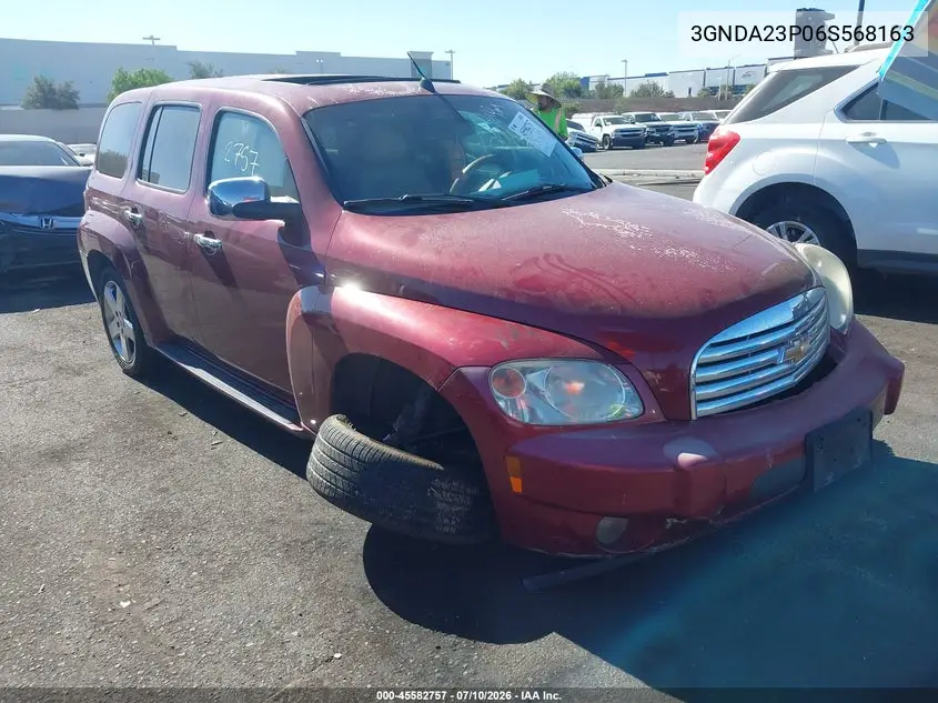 2006 Chevrolet Hhr Lt VIN: 3GNDA23P06S568163 Lot: 45582757