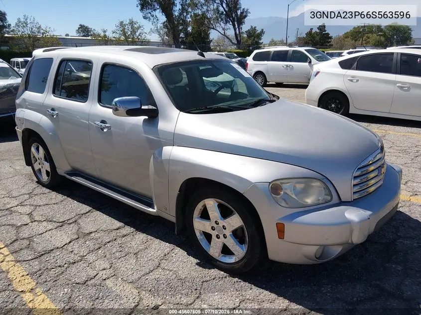 2006 Chevrolet Hhr Lt VIN: 3GNDA23P66S563596 Lot: 45607605