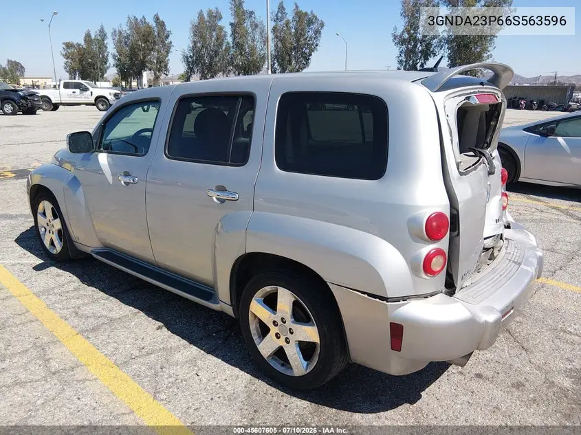 2006 Chevrolet Hhr Lt VIN: 3GNDA23P66S563596 Lot: 45607605