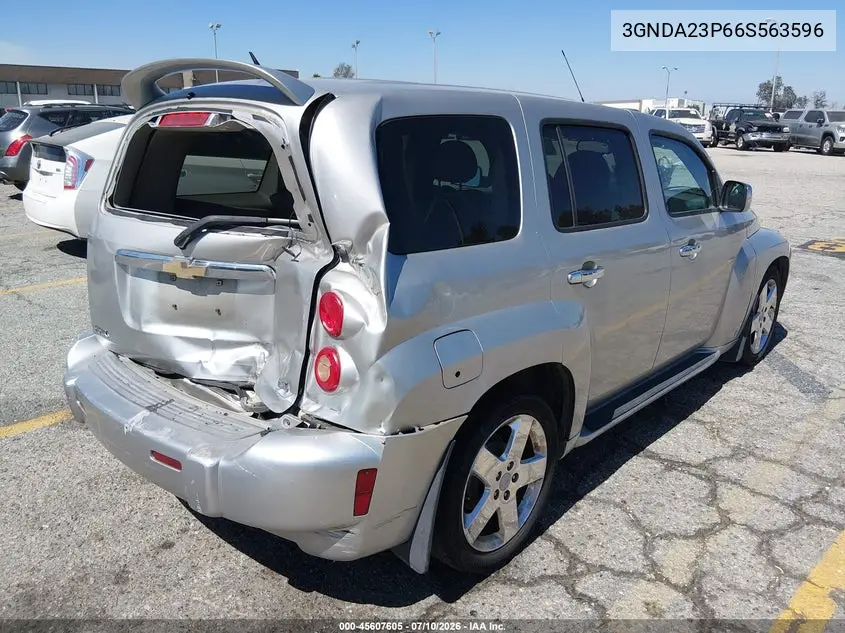 2006 Chevrolet Hhr Lt VIN: 3GNDA23P66S563596 Lot: 45607605
