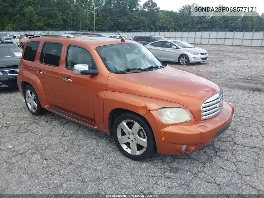 2006 Chevrolet Hhr Lt VIN: 3GNDA23P06S577171 Lot: 45632028