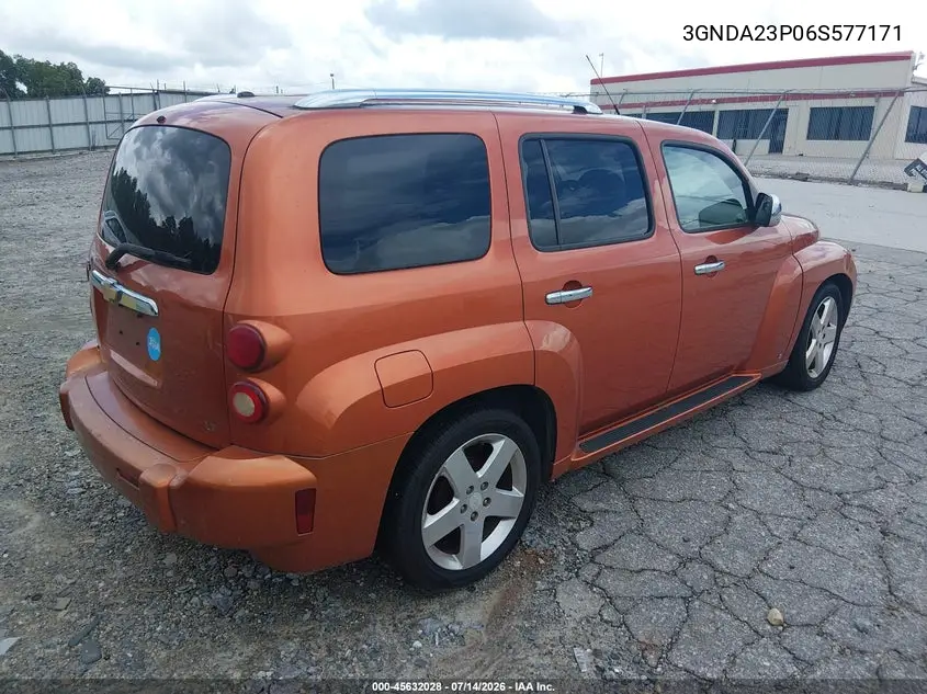 2006 Chevrolet Hhr Lt VIN: 3GNDA23P06S577171 Lot: 45632028
