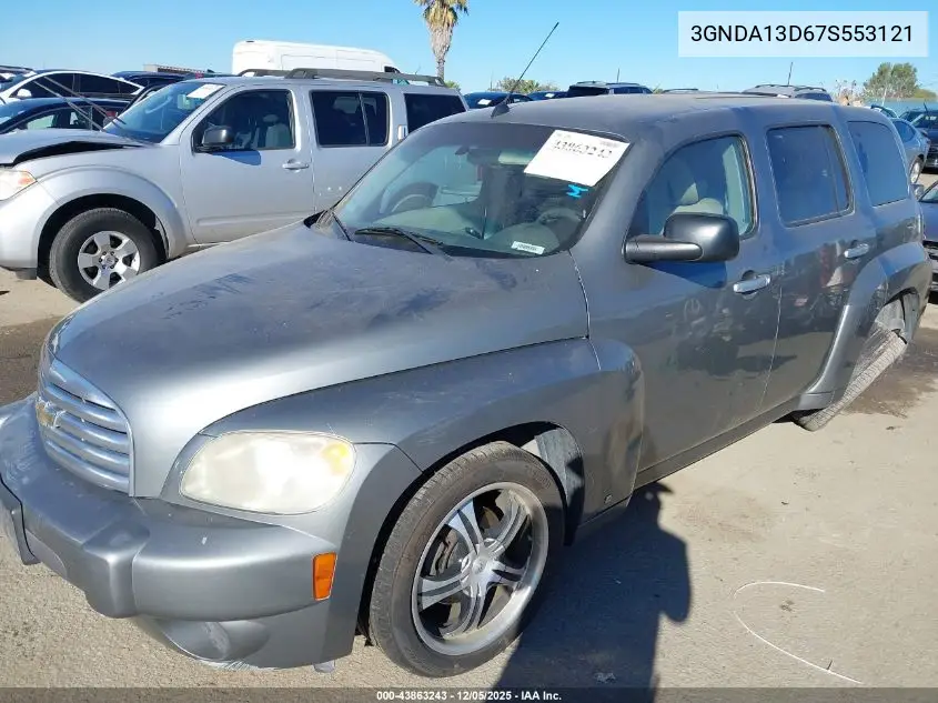 3GNDA13D67S553121 2007 Chevrolet Hhr Ls
