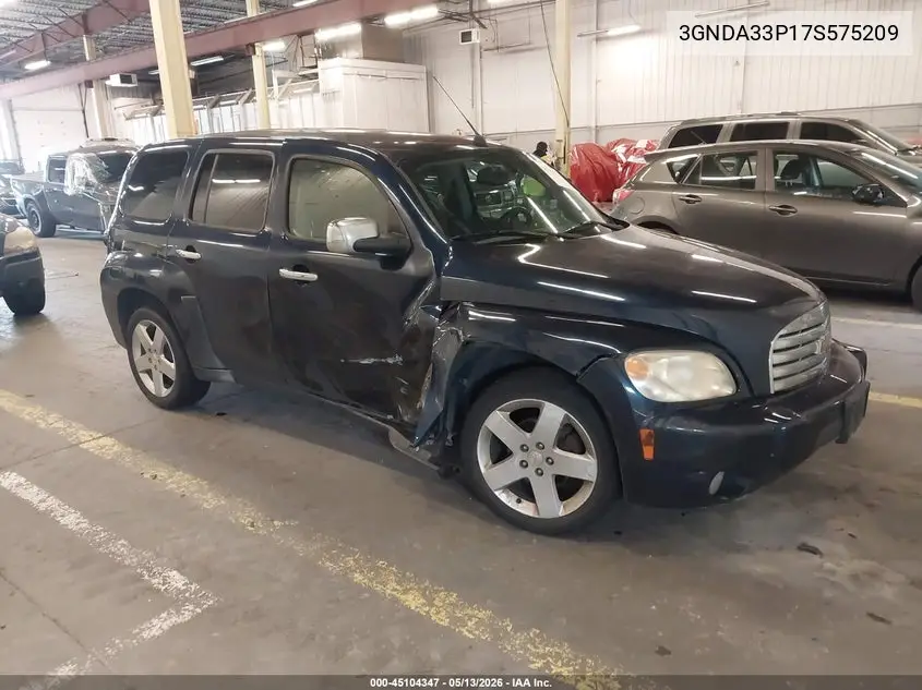2007 Chevrolet Hhr Lt VIN: 3GNDA33P17S575209 Lot: 45104347