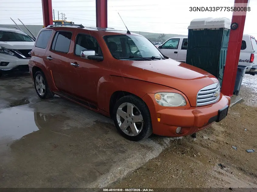2007 Chevrolet Hhr Lt VIN: 3GNDA33P77S580088 Lot: 45181939