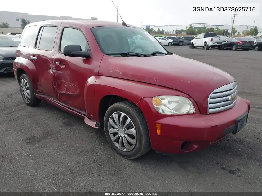 2007 Chevrolet Hhr Ls VIN: 3GNDA13D37S625716 Lot: 45250677