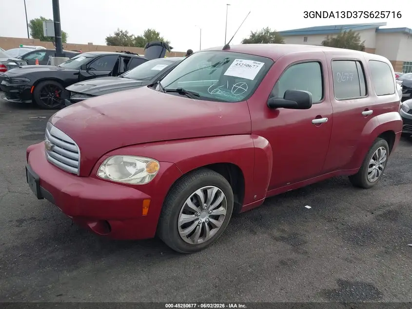 2007 Chevrolet Hhr Ls VIN: 3GNDA13D37S625716 Lot: 45250677
