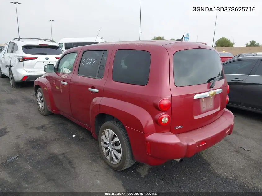 2007 Chevrolet Hhr Ls VIN: 3GNDA13D37S625716 Lot: 45250677