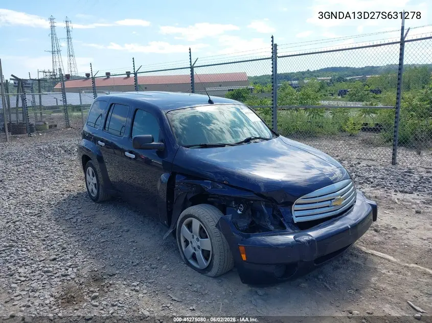 2007 Chevrolet Hhr Ls VIN: 3GNDA13D27S631278 Lot: 45275080