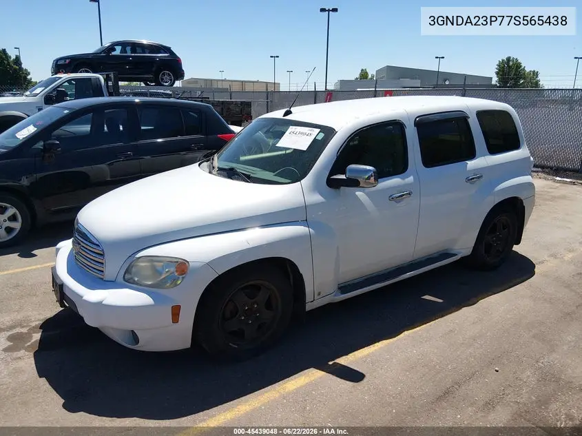 2007 Chevrolet Hhr Lt VIN: 3GNDA23P77S565438 Lot: 45439048