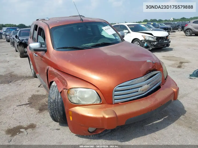 2007 Chevrolet Hhr Lt VIN: 3GNDA23D17S579888 Lot: 45441981