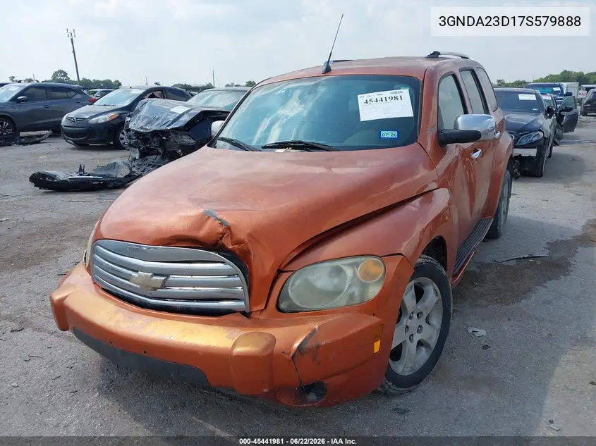 2007 Chevrolet Hhr Lt VIN: 3GNDA23D17S579888 Lot: 45441981