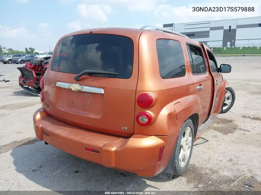 2007 Chevrolet Hhr Lt VIN: 3GNDA23D17S579888 Lot: 45441981