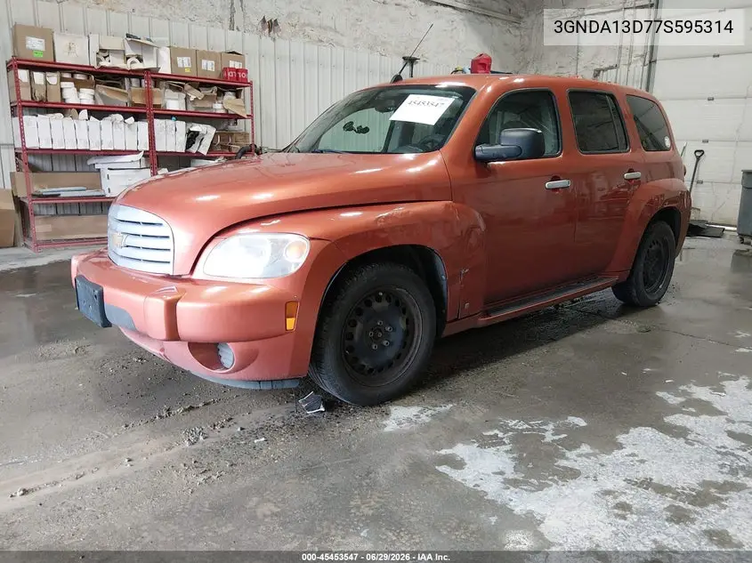 2007 Chevrolet Hhr Ls VIN: 3GNDA13D77S595314 Lot: 45453547