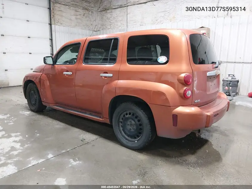 2007 Chevrolet Hhr Ls VIN: 3GNDA13D77S595314 Lot: 45453547