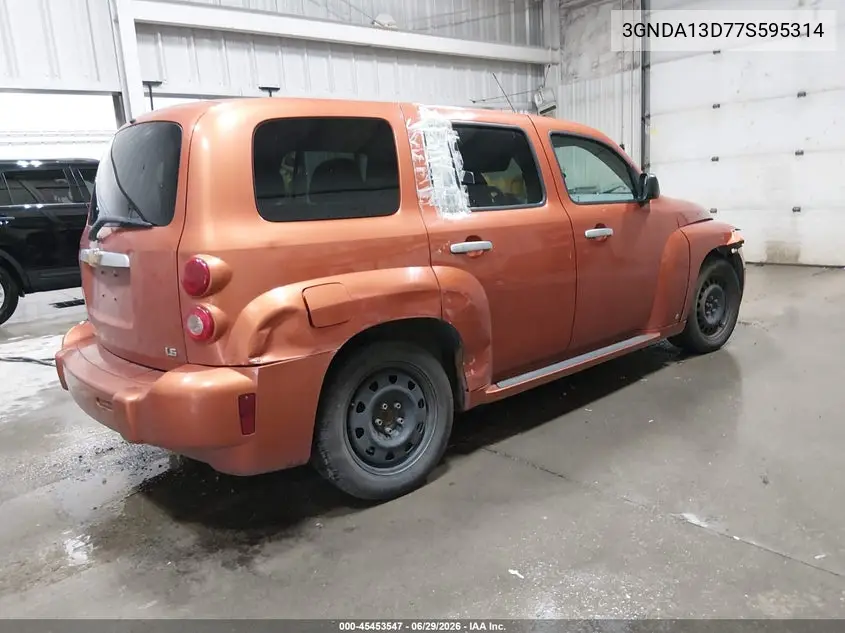 2007 Chevrolet Hhr Ls VIN: 3GNDA13D77S595314 Lot: 45453547