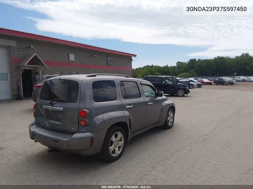 2007 Chevrolet Hhr Lt VIN: 3GNDA23P37S597450 Lot: 45525788