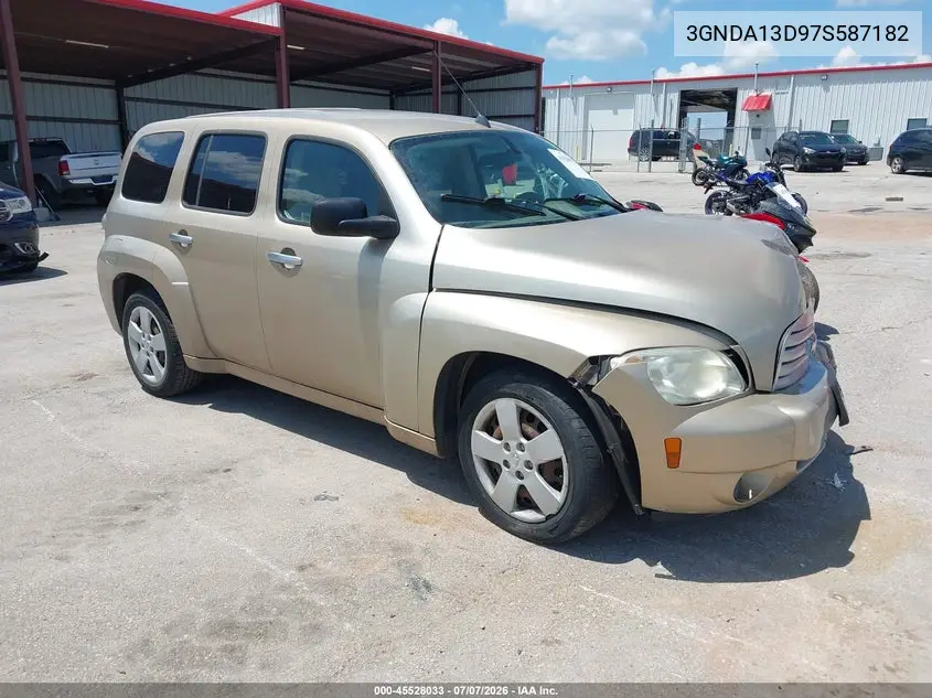 2007 Chevrolet Hhr Ls VIN: 3GNDA13D97S587182 Lot: 45528033