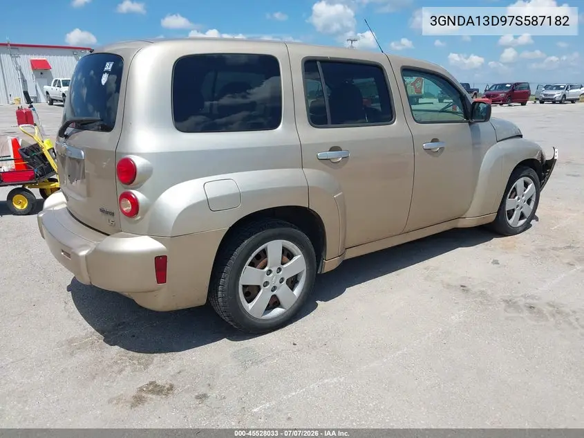 2007 Chevrolet Hhr Ls VIN: 3GNDA13D97S587182 Lot: 45528033