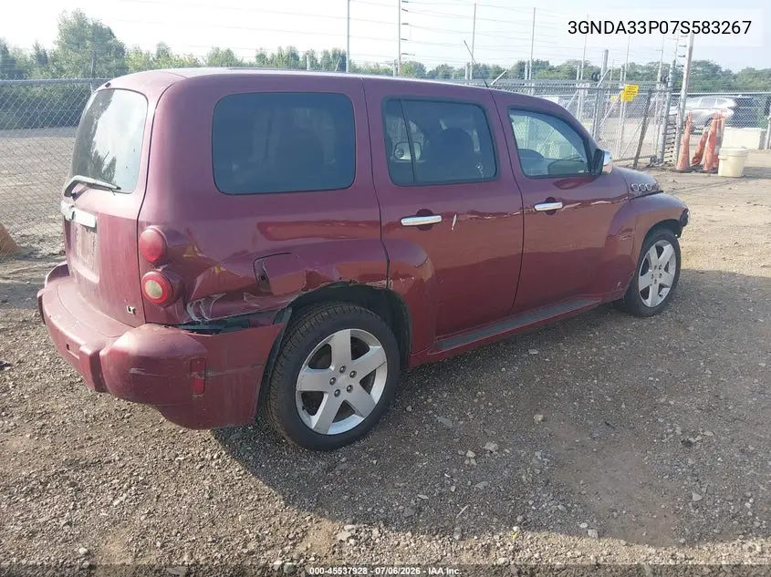 2007 Chevrolet Hhr Lt VIN: 3GNDA33P07S583267 Lot: 45537928