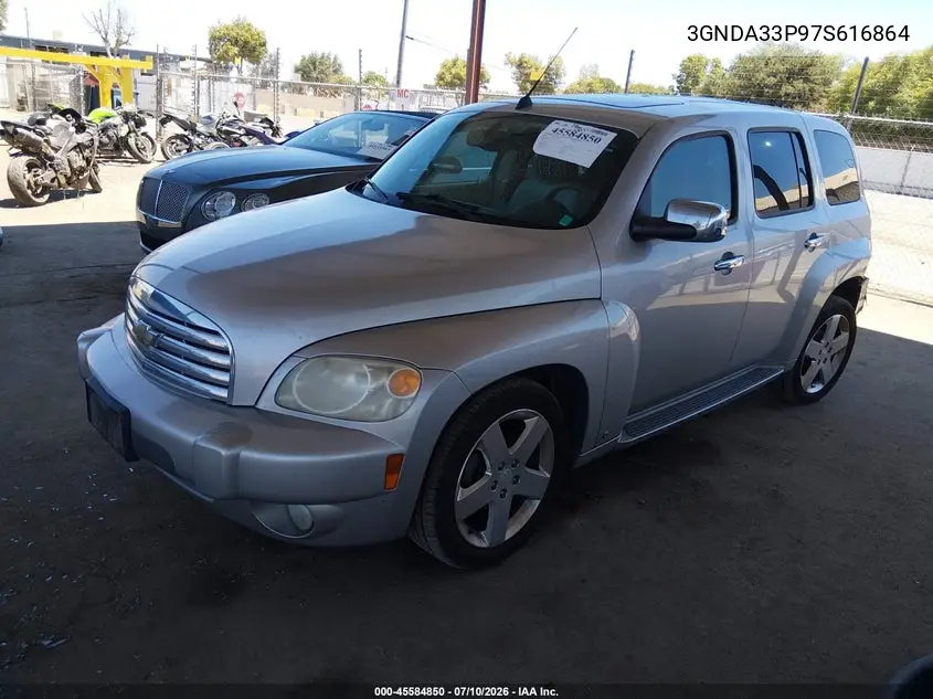 2007 Chevrolet Hhr Lt VIN: 3GNDA33P97S616864 Lot: 45584850