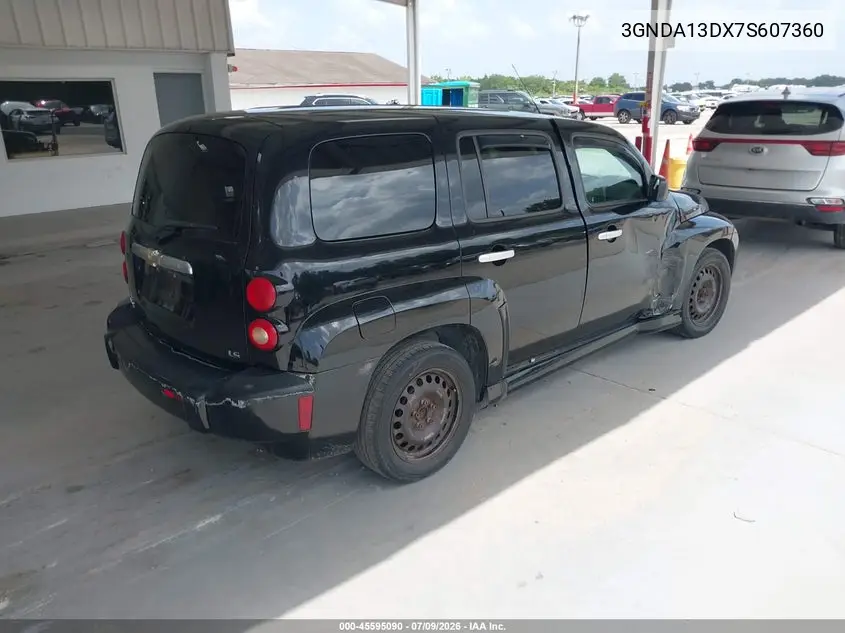 2007 Chevrolet Hhr Ls VIN: 3GNDA13DX7S607360 Lot: 45595090