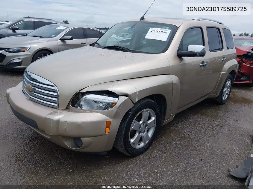 2007 Chevrolet Hhr Lt VIN: 3GNDA23D17S589725 Lot: 45616068