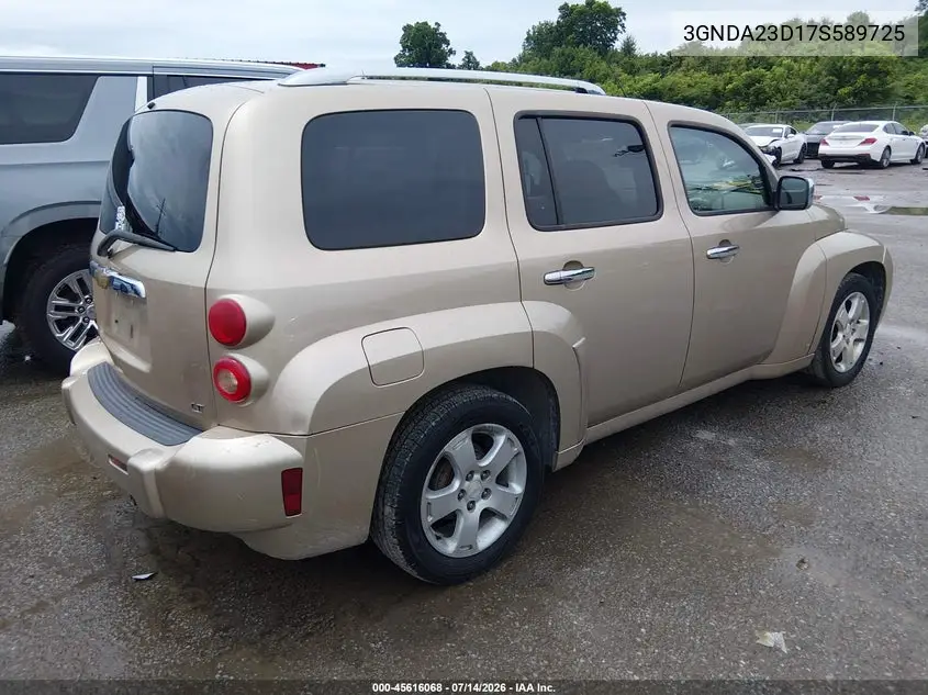 2007 Chevrolet Hhr Lt VIN: 3GNDA23D17S589725 Lot: 45616068
