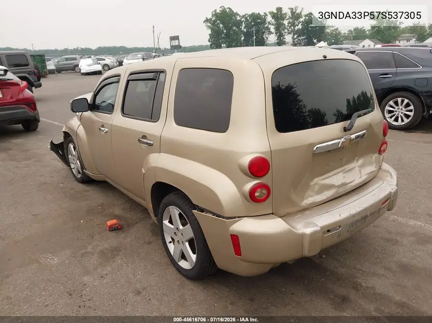 2007 Chevrolet Hhr Lt VIN: 3GNDA33P57S537305 Lot: 45616706