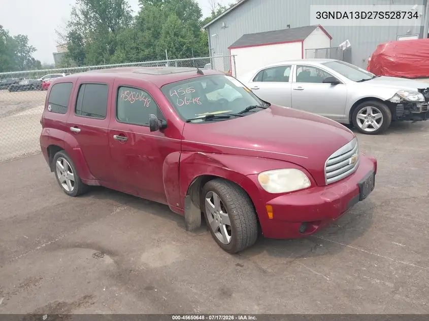 2007 Chevrolet Hhr Ls VIN: 3GNDA13D27S528734 Lot: 45650648