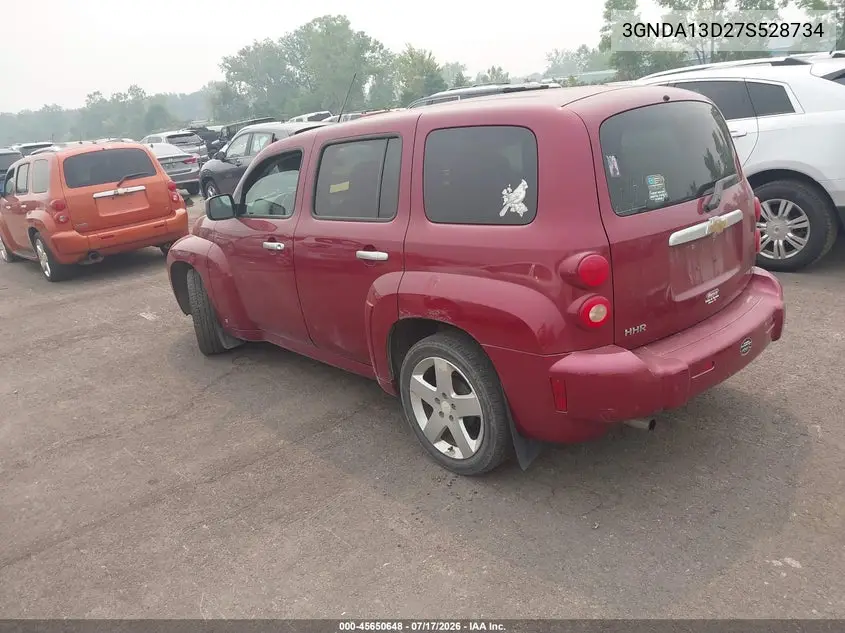 2007 Chevrolet Hhr Ls VIN: 3GNDA13D27S528734 Lot: 45650648