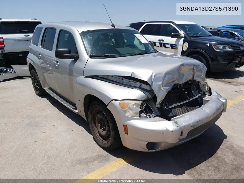 2007 Chevrolet Hhr Ls VIN: 3GNDA13D27S571390 Lot: 45674790