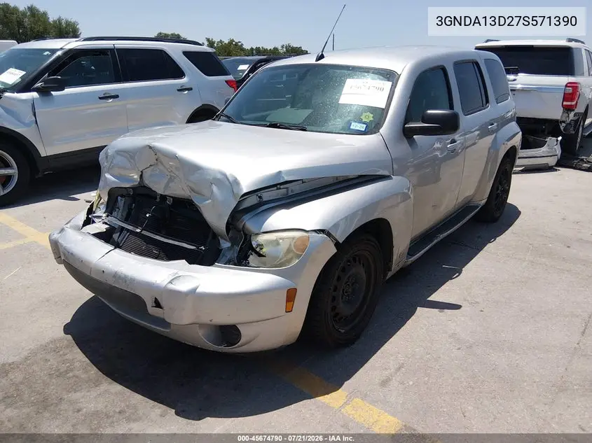 2007 Chevrolet Hhr Ls VIN: 3GNDA13D27S571390 Lot: 45674790
